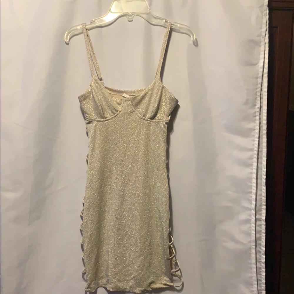 Glitter body con dress